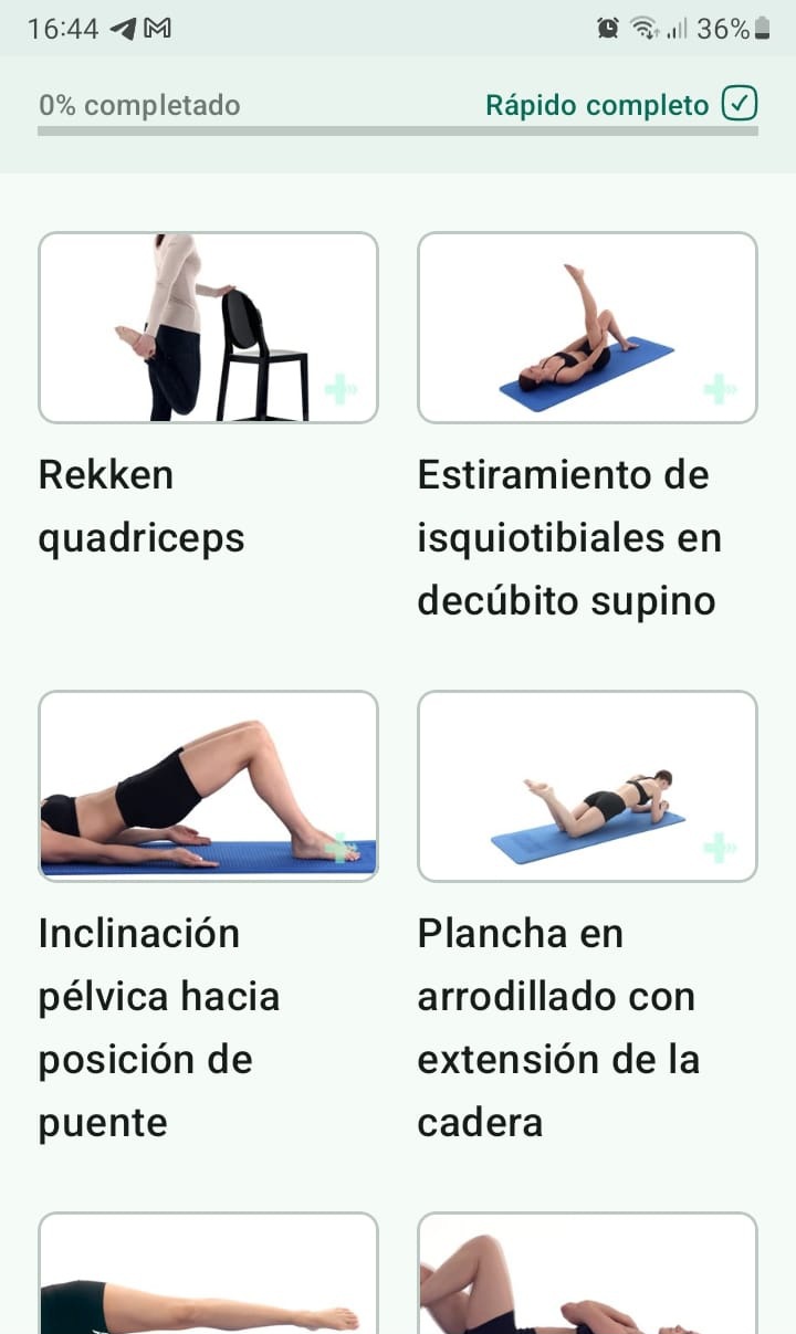 Lesión del ligamento lateral de la rodilla programa de ejercicios